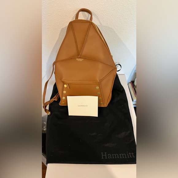 Hammitt | Bob Leather Backpack | Saddle Lust - Discontinued - Picture 4 of 5